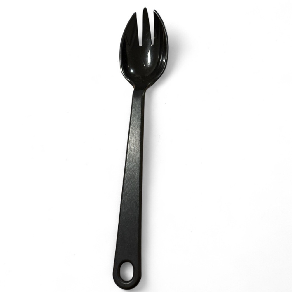 Vintage Tailor Made Black Nylon Kitchen Utensil Fork 12"